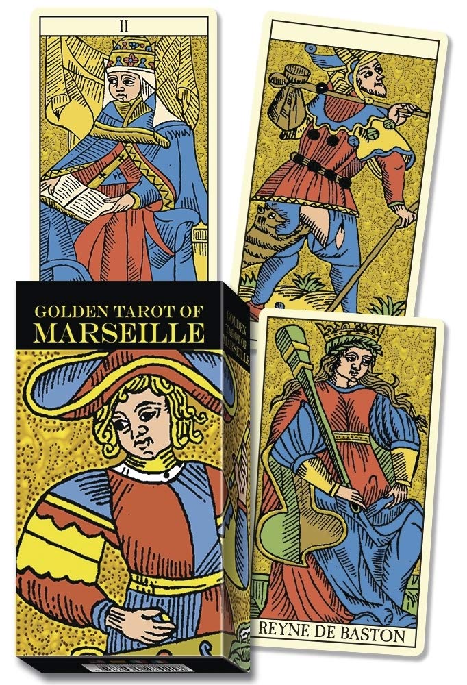 Golden Marseille Tarot Cards