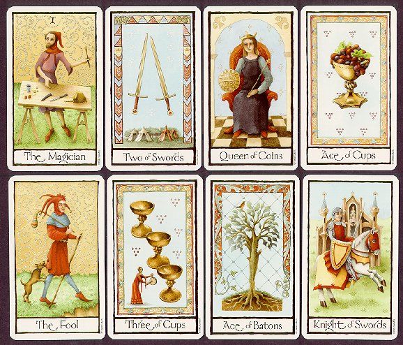 Old English Tarot Cards