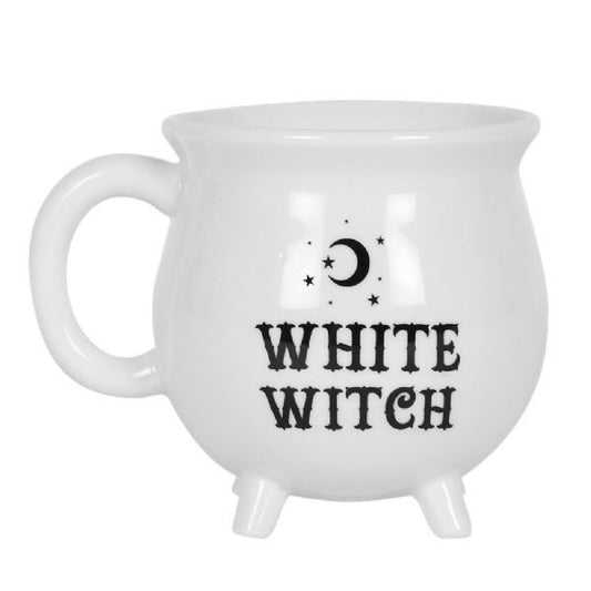 White with Cauldron Mug