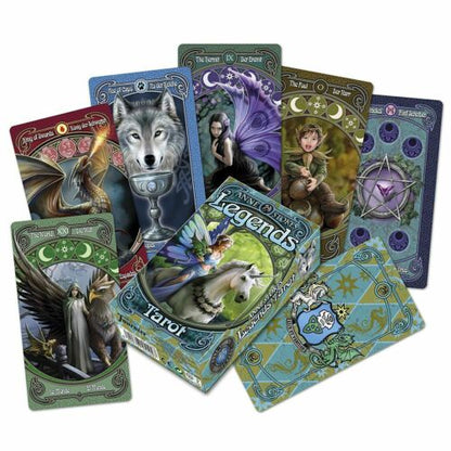 LEGENDS Tarot - Anne Stokes  Tarot Cards