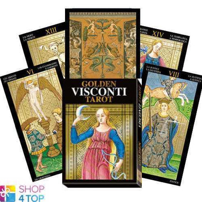 Golden Visconti Tarot Cards
