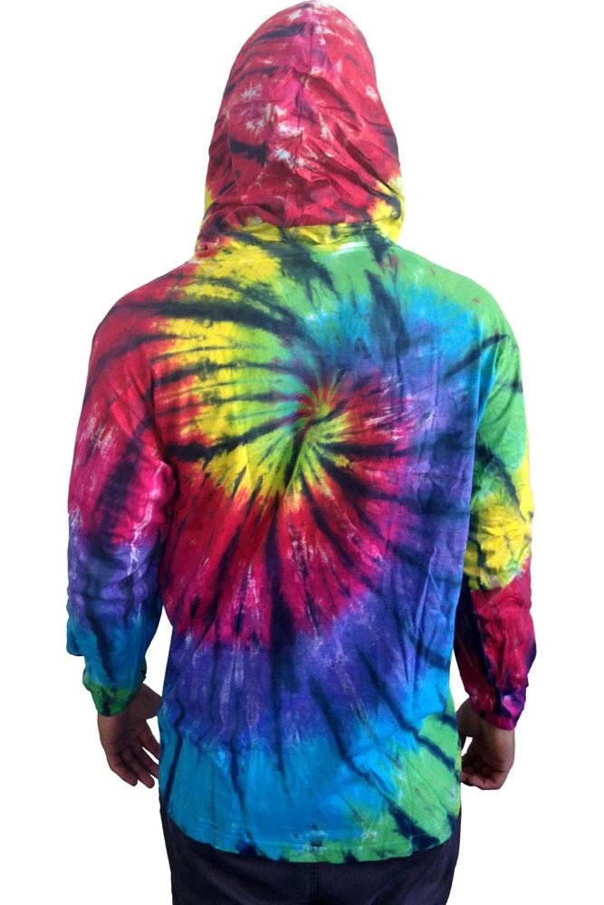 Hooded Tie Dye Jacket