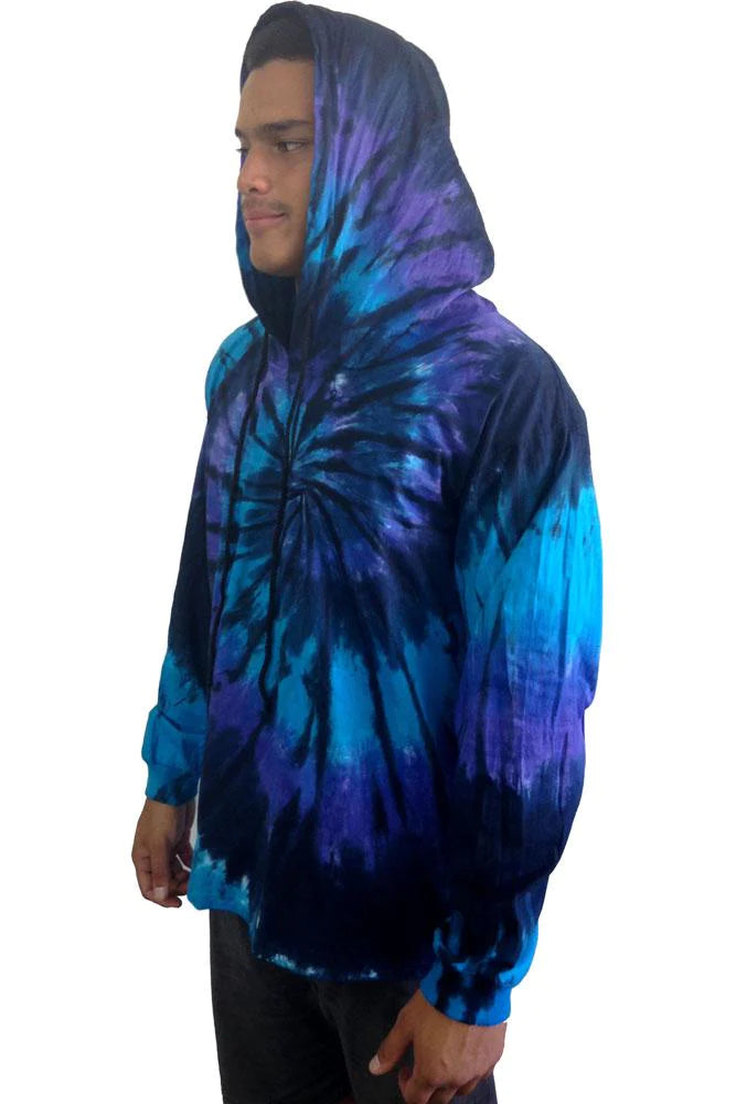 Hooded Tie Dye Jacket