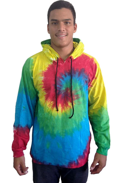 Hooded Tie Dye Jacket