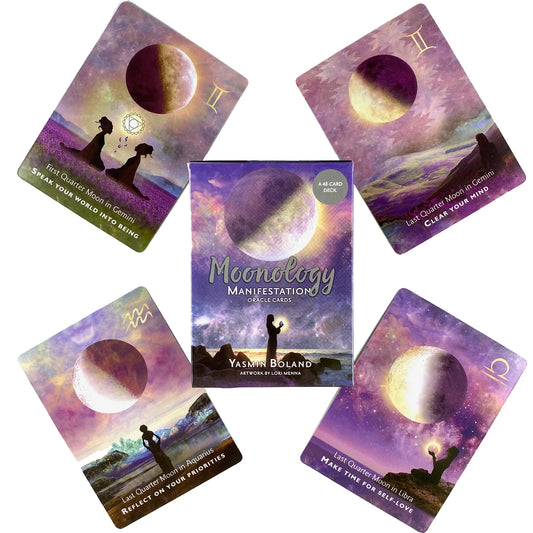Moonology= Manifesting Cards