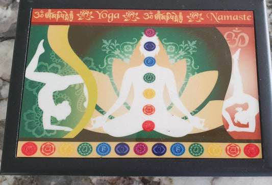 Yoga Namaste Wooden Boxes